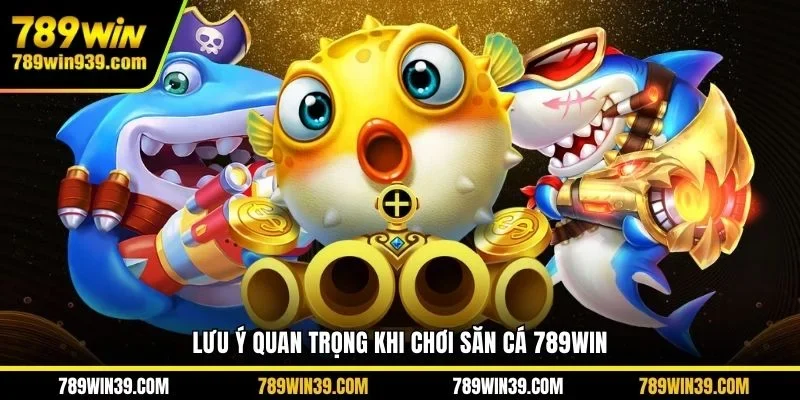 Lưu ý quan trọng khi chơi săn cá 789WIN